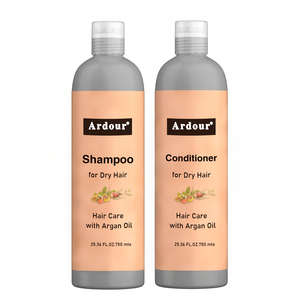 Custom OEM Organic Anti Hair Loss Best Private Label Natural OEM Argan Oil Hair <b>Shampoo</b> and Conditioner - Product Image 5