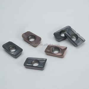 หัวกัดคาร์ไบด์สี่เหลี่ยมสำหรับงานกัด CNC เคลือบผิวทนต่อการสึกหรอสำหรับเครื่องจักร <span class=keywords><strong>p</strong></span>/<span class=keywords><strong>m</strong></span>/k/s - Product Image 4