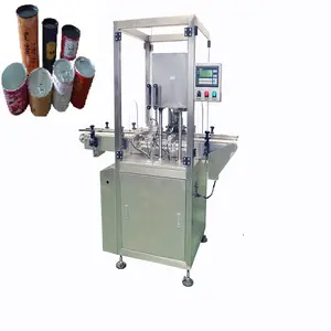 good quality Fully automatic can sealing machine automatic plastic can sealing machine