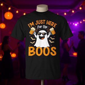 Maglietta per costume da festa di Halloween con birra fantasma - Product Image 3