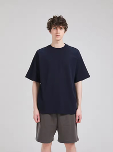 Màu Tinh Khiết 100% Cotton Có Thể được Tùy Chỉnh 250 Gram Của Nam Giới Và Phụ Nữ Của Phổ Giản Dị Thoải Mái Người Đàn Ông Của T-Shirt - Product Image 2