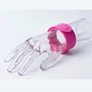 Bracelets en silicone à clipser de style décontracté, écologiques et de qualité compétitive, personnalisables pour événements - Product Image 1