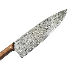 Couteau de chef, lame en acier inoxydable, manche en résine, étui en cuir, style traditionnel, 10-11,9 pouces, pour droitier, finition satinée. - Product Image 5