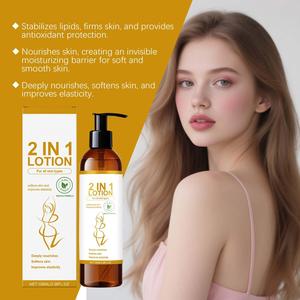 Lotion Corporelle 2-en-1 Citron & Noix de Coco 100ml – Marque Privée OEM – Hydratante, Végane, Éclatante, Non Grasse, Soin Spa - Product Image 6