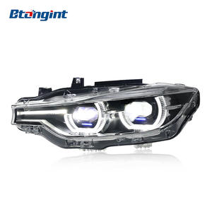 Cocok untuk Modifikasi Lampu Depan BMW Seri 3 F30 Tahun 2013-2018, Lensa <span class=keywords><strong>LED</strong></span> Spoon, Lampu Siang Hari, Lampu Sein Laser - Product Image 4