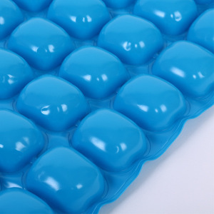 Cojín de Asiento con Descompresión de Aire, Azul, PVC, Grado Médico, para Soporte Postquirúrgico y Masaje Terapéutico - Product Image 2