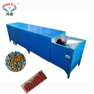 Machine à retirer les tiges de piment Hong Xin 2500x600x800 mm 2200w 380v pour le traitement du chili et des herbes - Product Image 1