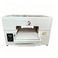 Imprimante DTG A3 à double tête XP600, machine d'impression directe sur vêtement haute vitesse pour T-shirt, sweat-shirt, sac en toile, encre blanche, usage professionnel