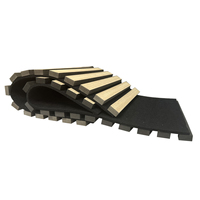 Bandes de panneaux muraux en bois pliables à faire soi-même, couleur personnalisée, placage de papier, lattes murales, panneaux acoustiques en MDF noir doux et fin, feutre