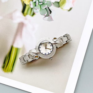 Reloj mecánico automático elegante y a la moda, esfera brillante, cristal de zafiro, espejo, caja de aleación chapada en oro rosa - Product Image 3