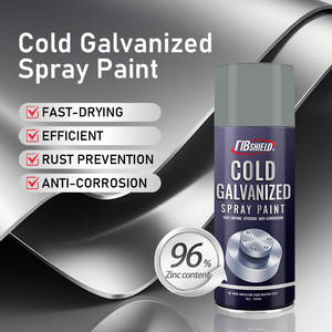FIBSHIELD 450ml OEM vernice Spray zincata a freddo di alta qualità Anti-ruggine corrosione chimica rivestimento liquido usato galvanizzazione - Product Image 2