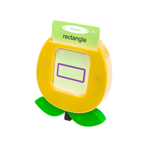 Lecteur de cartes flash portable pour la maternelle avec 112 cartes recto-verso pour l'apprentissage des mots des bébés, jouet compagnon de voyage - Product Image 4