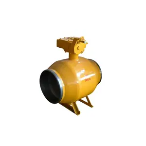 KAMROO Stainless Steel CF8m Wcb SS304 316 Low Temperature Flange Weld Floating Trunnion Industrial Ball Valve for Oil LNG