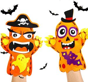 2025 Kit jahit kerajinan Halloween lakan-diy menyenangkan mainan boneka tangan Halloween, mainan Halloween anak-anak - Product Image 3