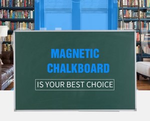 Planche à <span class=keywords><strong>craie</strong></span> verte CH082, <span class=keywords><strong>tableau</strong></span> <span class=keywords><strong>blanc</strong></span> pour salle de classe, <span class=keywords><strong>tableau</strong></span> scolaire magnétique, vente en gros - Product Image 2