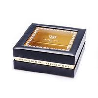 Coffrets cadeaux de bonbons de mariage colorés recyclés de concepteur haut de gamme impression en relief et doublure en éponge pour demoiselles d'honneur et invités
