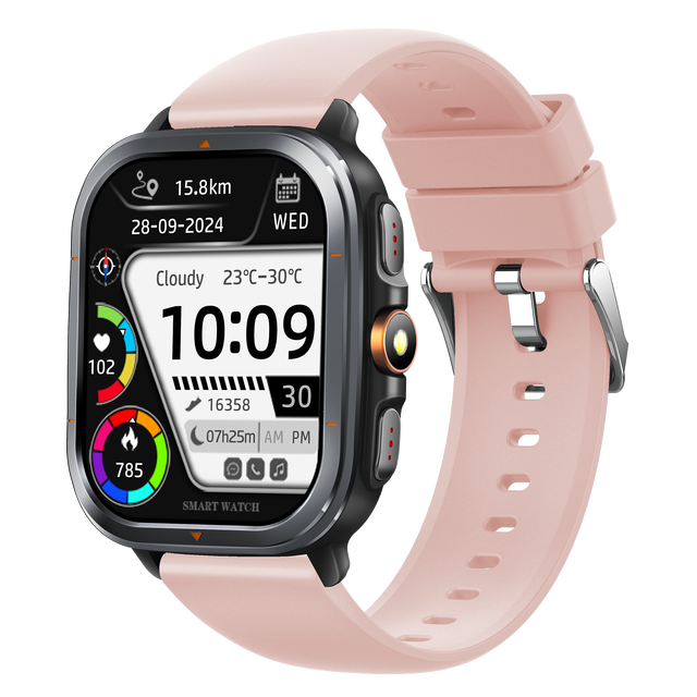 GPS Smart Watch Men Fitness Tracker Barometer Smartwatch Women for Android Compass Watch Smart