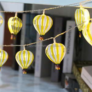 Joyeux Ramadan LED guirlandes lumineuses Eid Mubarak mousseline islamique pour Ramadan Kareem fête suspendue LED fée lampe Ramadan décorations - Product Image 4