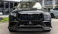 Kits carrosserie en fibre de carbone pour Mercedes-Benz GLS63 AMG X167 : Amélioration MSY, Lame de pare-chocs avant, Calandre, Diffuseur arrière, Élargisseurs d'ailes