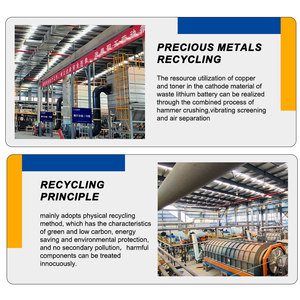 Macchina per il riciclaggio di rifiuti di batterie al litio completamente automatica per impianti di riciclaggio di rifiuti elettronici - Product Image 3