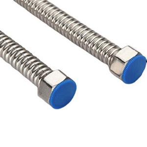 ท่อสแตนเลสแบบยืดหยุ่นลูกฟูก ขนาด 1/2 นิ้ว DN15 สำหรับเครื่องทำน้ำอุ่น ท่อน้ำเข้า ท่อน้ำร้อนน้ำเย็น - Product Image 4