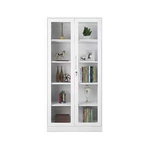 Armoire <span class=keywords><strong>de</strong></span> classement métallique moderne à 2 portes battantes pour écoles et hôpitaux, en acier, pour <span class=keywords><strong>bureau</strong></span> - Product Image 1