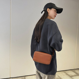 Bolso de Cintura de Cuero PU de Alta Calidad para Hombre, Bolso Bandolera con Cierre de Cremallera, Bolsos de Hombro Tipo Mensajero para Uso Diario - Product Image 2
