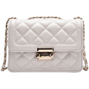 Contrast Color 2024 Summer New Popular Women's Crossbody Shoulder Handbags Small <b>Square</b> Ladies Sling Bag - Product Image 1