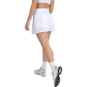 Falda de Tenis Plisada Personalizada para Mujer, Cintura Alta con Shorts Integrados, Transpirable, Spandex, Nailon, Elástica en 4 Direcciones, Estilo Deportivo - Product Image 2