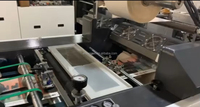Machine à plastifier le papier semi-automatique à entraînement hydraulique de haute précision 540Y (avec gaufrage) pour l'alimentation et le textile