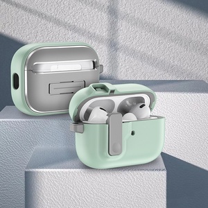 Nouveau étui de protection pour <span class=keywords><strong>Apple</strong></span> <span class=keywords><strong>Airpods</strong></span> Pro 3 étui casque écouteurs accessoires avec porte-clés pour <span class=keywords><strong>Airpods</strong></span> 3 <span class=keywords><strong>2</strong></span> 1 Air Pro - Product Image 1