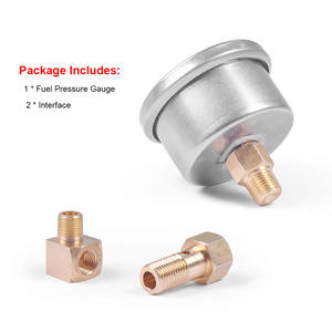 เกจวัดแรงดันน้ำมันเชื้อเพลิงสำหรับ Honda Civic รุ่นดัดแปลง ทนแรงกระแทก ช่วงการวัด 0-100 PSI สำหรับปั๊มน้ำมันเชื้อเพลิงและอะไหล่ - Product Image 2