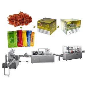 Multi function automatic 100g 50g shisha molasses hookah packing machine line