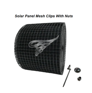 Barrière anti-nuisibles pour panneaux solaires 6 pouces x 100 pieds, en treillis soudé enduit de PVC noir 1,5 mm, protection contre les rongeurs et les oiseaux - Product Image 6