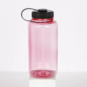 Custom Clear Drinking Reusable Gym Waterbottle Travel Sport Plastic Nalgene Water Bottles With Logo