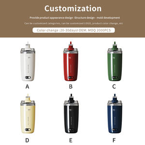 Tasse magnétique automatique de haute qualité Ceool en acier inoxydable pour mélanger le café et le lait Mélangeur intelligent Mélangeur Bouteille d'eau - Product Image 6