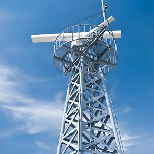 Tour en treillis d'acier lourd pour ligne de transmission électrique haute tension avec protection galvanisée à chaud - Product Image 4