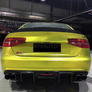 Alerón Trasero de Fibra de Carbono de Alta Calidad Estilo HK para Audi A4 B8.5 Sedán de 4 Puertas 2013-2016, Decoración para la Caja Trasera del Techo - Product Image 6