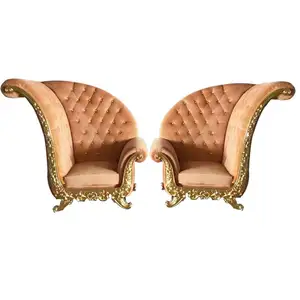Оптовые продажи queen кресло диван-Оптовая продажа, детские недорогие королевские стулья с высокой спинкой, роскошные свадебные королевские деревянные пластиковые стулья для отелей, продажа диванов