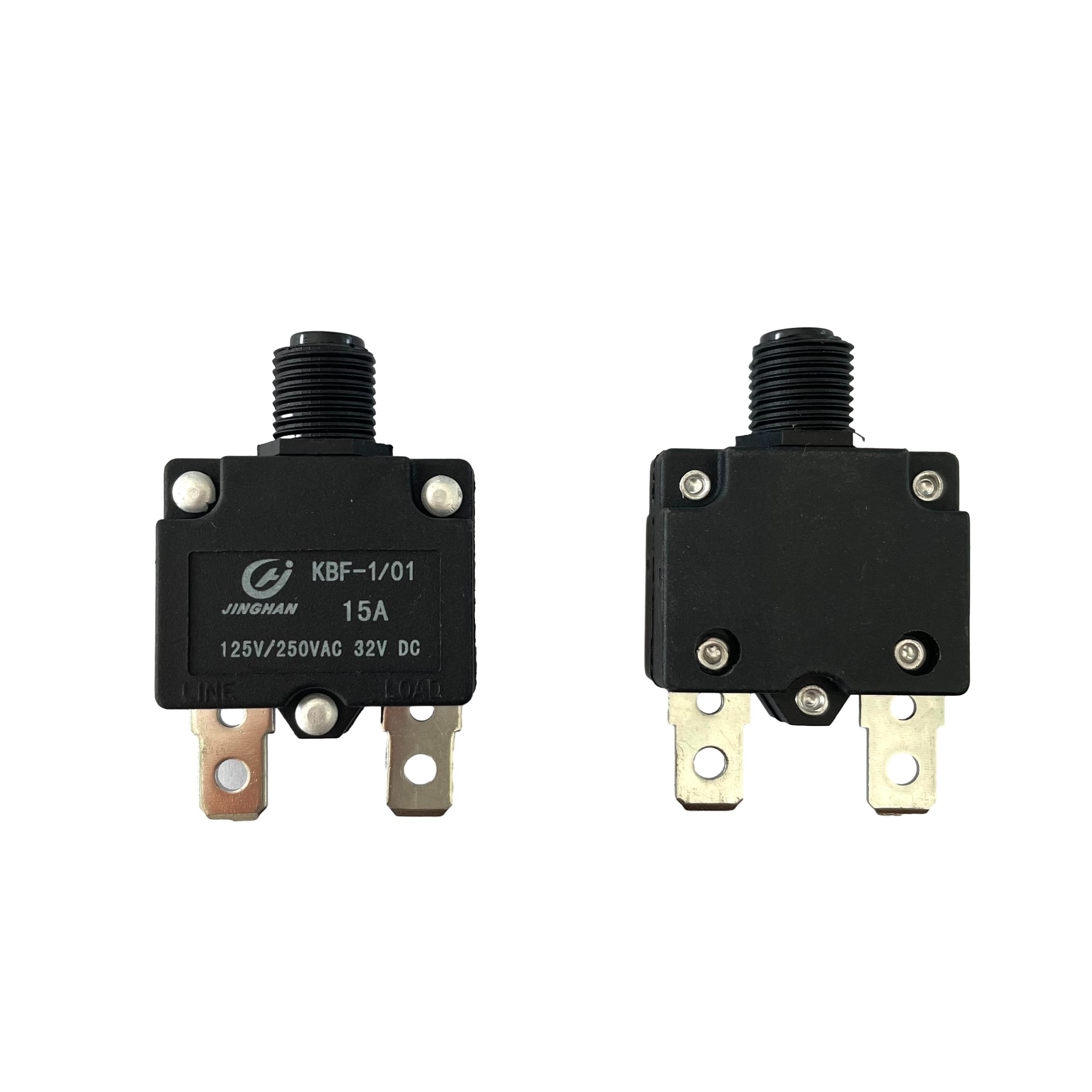 10070020 переключатель защиты от перегрузки 15A 125/250V кнопочный выключатель сброса