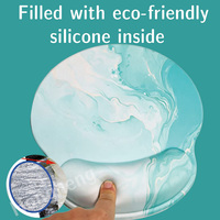 Ensemble repose-poignets ergonomique pour souris et clavier en mousse à mémoire de forme, design marbre personnalisé, approvisionnement en gros pour revendeurs