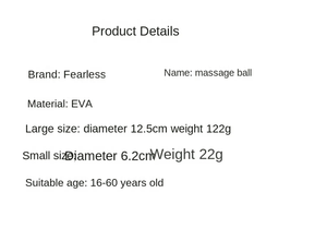 Körper <span class=keywords><strong>massage</strong></span> für EVA Faszien ball Tiefen muskel <span class=keywords><strong>massage</strong></span> Ball Yoga Fuß Sohle Sehnen ball Entspannungs ball Zurück Fitness Rolling Ball - Product Image 3