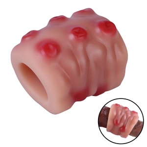 <b>Thick</b> Cock Knot Penis Sleeve Cock <b>Ring</b> Fantasy Octopus Tentacle Texture Delay Ejaculation Lock Knot Couple Sex Toys Wholesale - Product Image 1