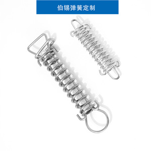 Stainless Steel Tension Spring Double Hook Helical Left Hand Right Hand <b>Hardware</b> Use Stretching Spring Bracket - Product Image 2