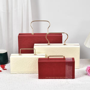 Cartelle Portadocumenti di Alta Qualità con Rose in Rilievo per Matrimoni Damigelle San Valentino 8 <span class=keywords><strong>Marzo</strong></span> Festa della Donna Realizzate in Carta Resistente e Riciclabile - Product Image 3