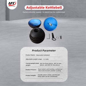Kettlebell in Ghisa Personalizzabile con Logo 2026, <span class=keywords><strong>Attrezzatura</strong></span> Sportiva per Esercizi, Pesi Liberi, Opzioni di Peso da 12kg a 32kg - Product Image 2