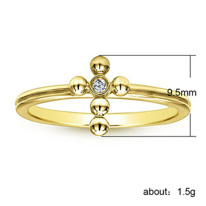 Anello Sottile Minimalista per Donne, Delicato Anello da Mignolo, Accessorio Gioiello per Outfit Quotidiani e Feste - Product Image 5