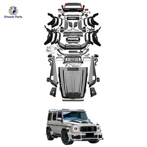 2023 mercedes-benz Clase <span class=keywords><strong>G</strong></span> estilo B autopartes Kits de carrocería W464/W463/W463A accesorios de parachoques de escape para G500/G63/2002-2018 W463 - Product Image 1