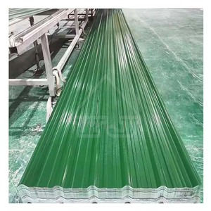 Yujing Panneaux de toit en tuiles pliées UPVC de style traditionnel <span class=keywords><strong>extérieur</strong></span> Garantie de 5 ans et plus résistante à la chaleur pour <span class=keywords><strong>l</strong></span>'<span class=keywords><strong>isolation</strong></span> des entrepôts - Product Image 5