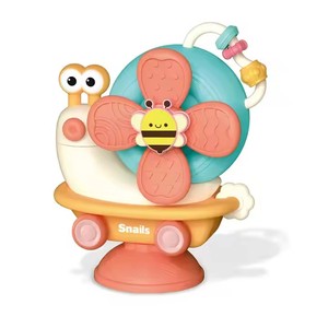 Vente chaude Produits Pour Bébés Multifonctionnel Moulin <span class=keywords><strong>À</strong></span> Vent Escargot Spinner Roue <span class=keywords><strong>6</strong></span> <span class=keywords><strong>à</strong></span> 12 <span class=keywords><strong>Mois</strong></span> Toddler Autres Bébé Jouets <span class=keywords><strong>De</strong></span> <span class=keywords><strong>Bain</strong></span> pour Enfants - Product Image 1